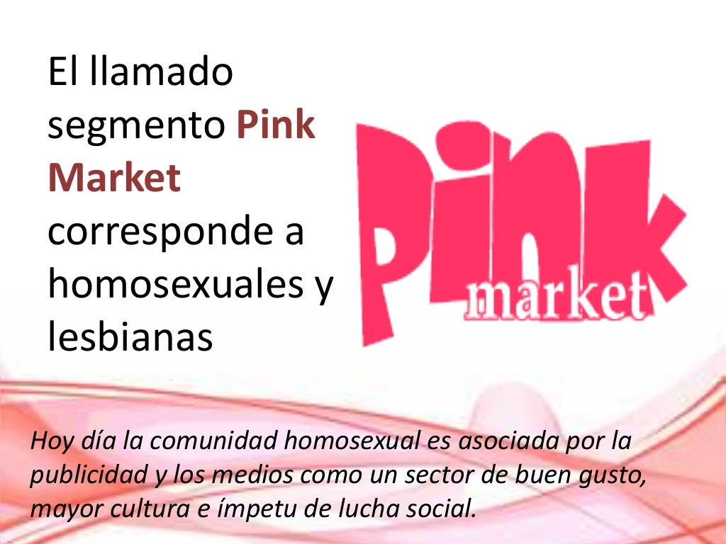 Pink marketing