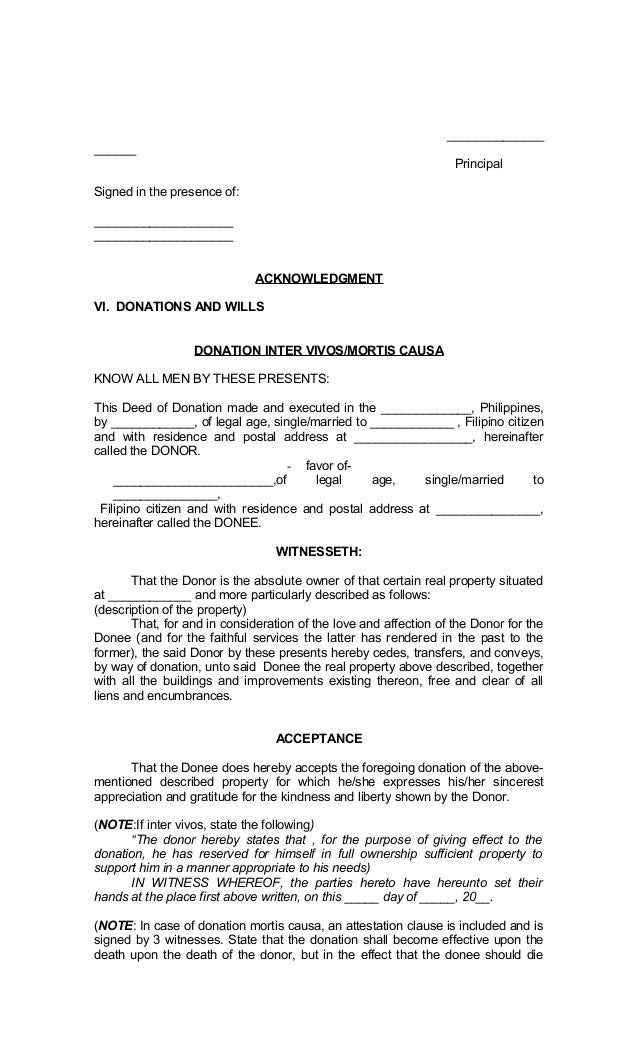 legal forms of philippines deed of conveyance form
