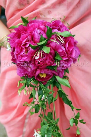Pink Wedding Flowers by Top London Florists