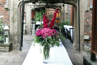 Pink Wedding Flowers by Top London Florists