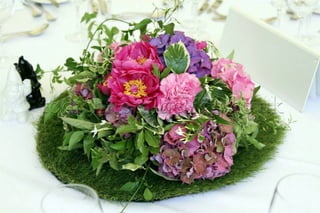 Pink Wedding Flowers by Top London Florists