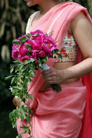 Pink Wedding Flowers by Top London Florists
