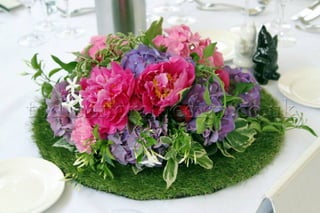 Pink Wedding Flowers by Top London Florists