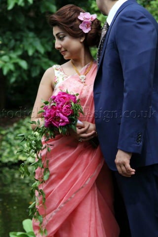 Pink Wedding Flowers by Top London Florists