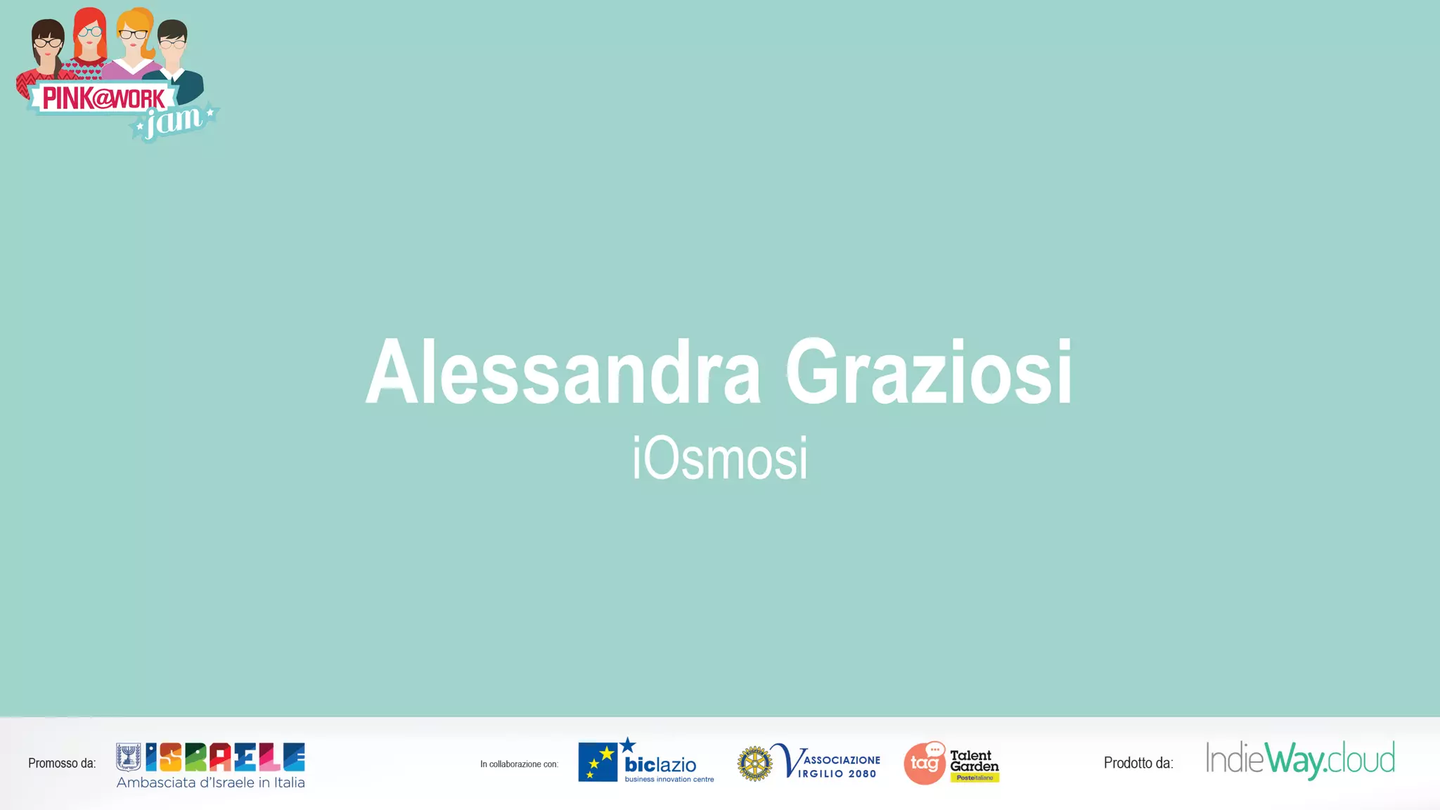 Alessandra Graziosi
iOsmosi
 
