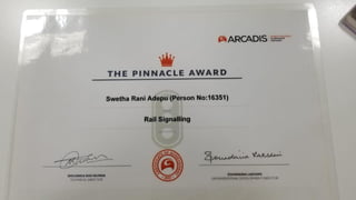 Pinnacle award