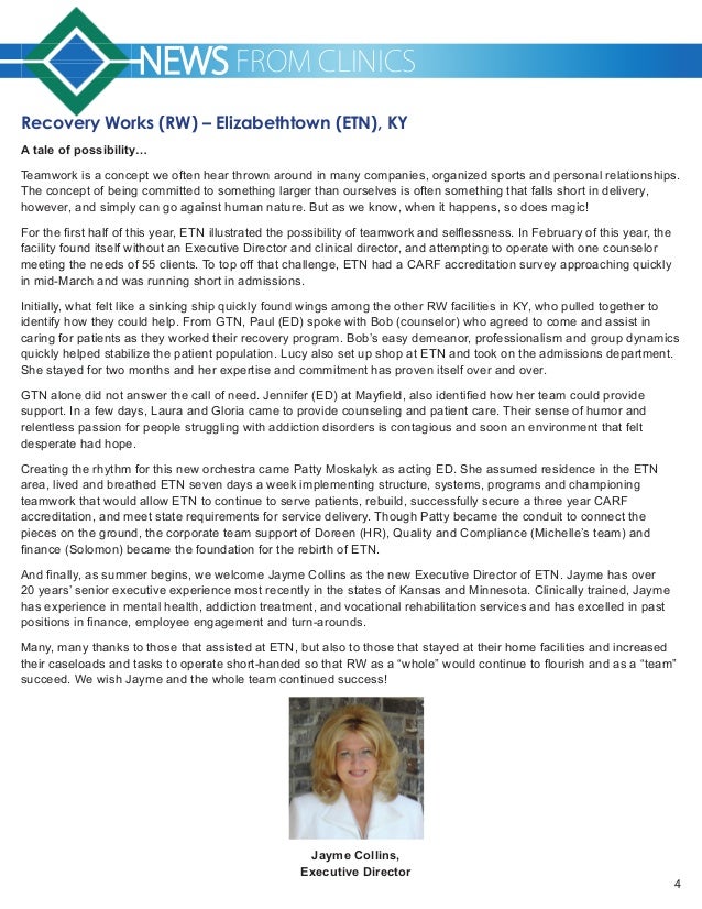pinnacle pulse spring summer 2016 edition recovery works in elizabethtown ky