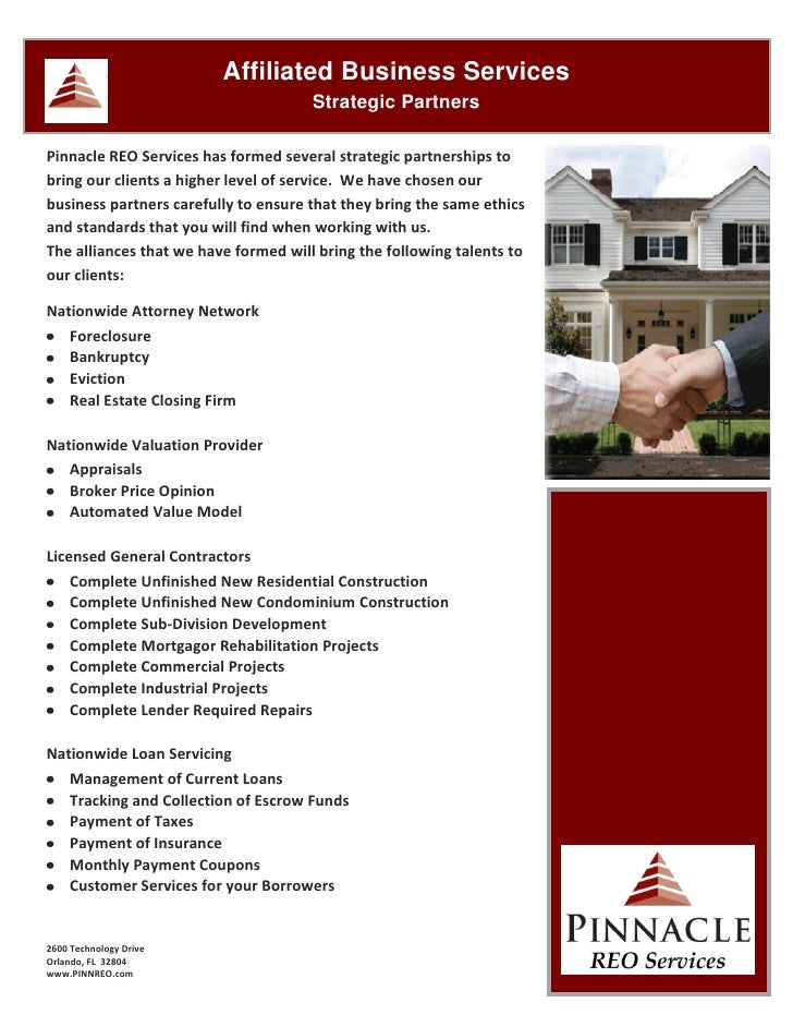 Pinnacle Reo Services Llc