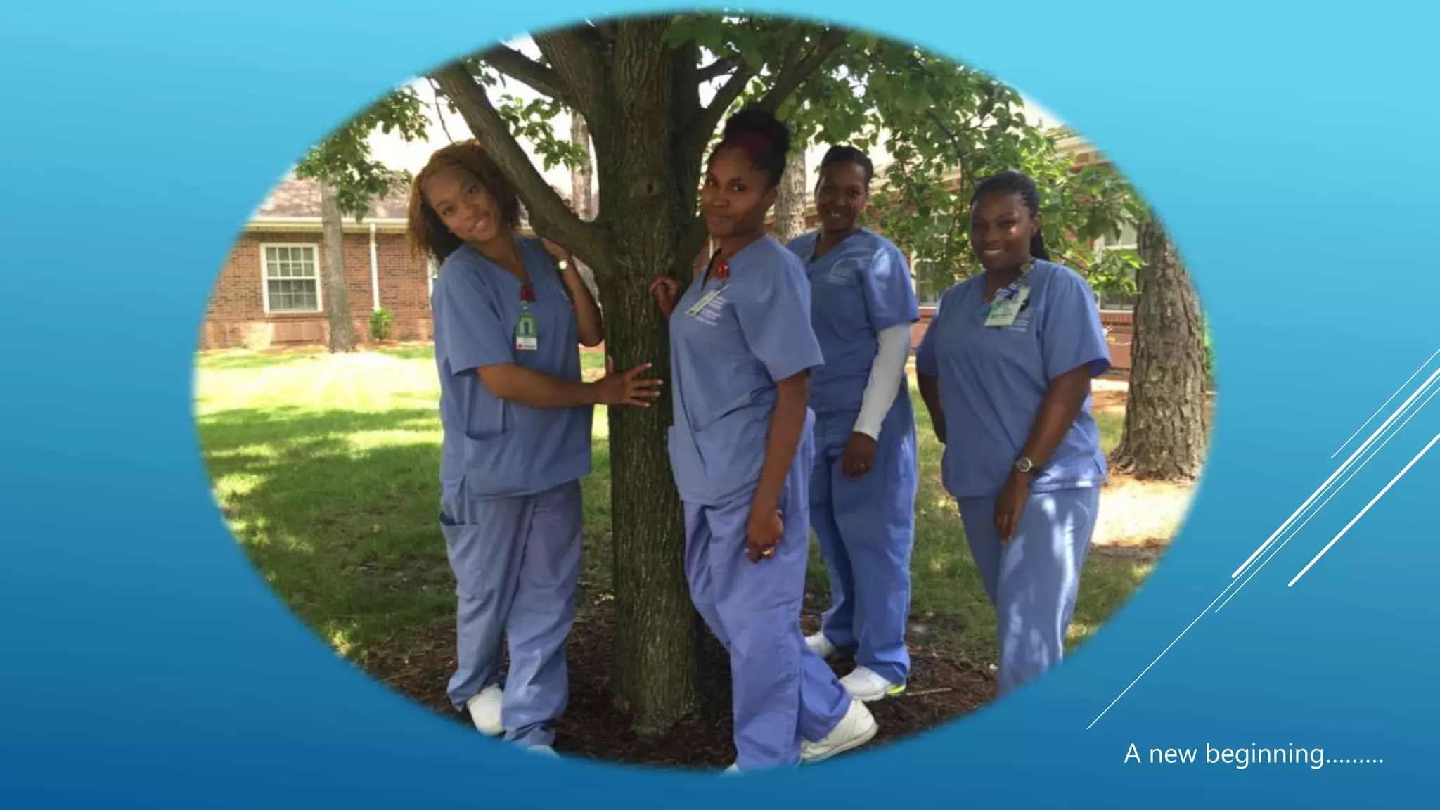 A new beginning………