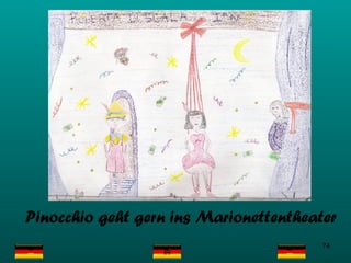 Pinocchio geht gern ins Marionettentheater  