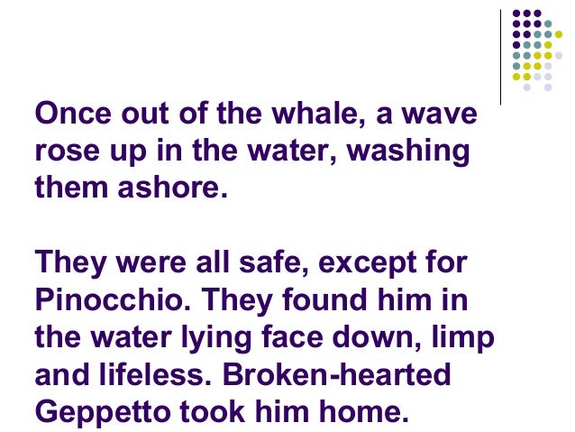 pinocchio story poem pinocchio story poem
