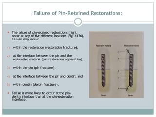 PIN RETAINED RESTORATIONS in cons 00.pptx
