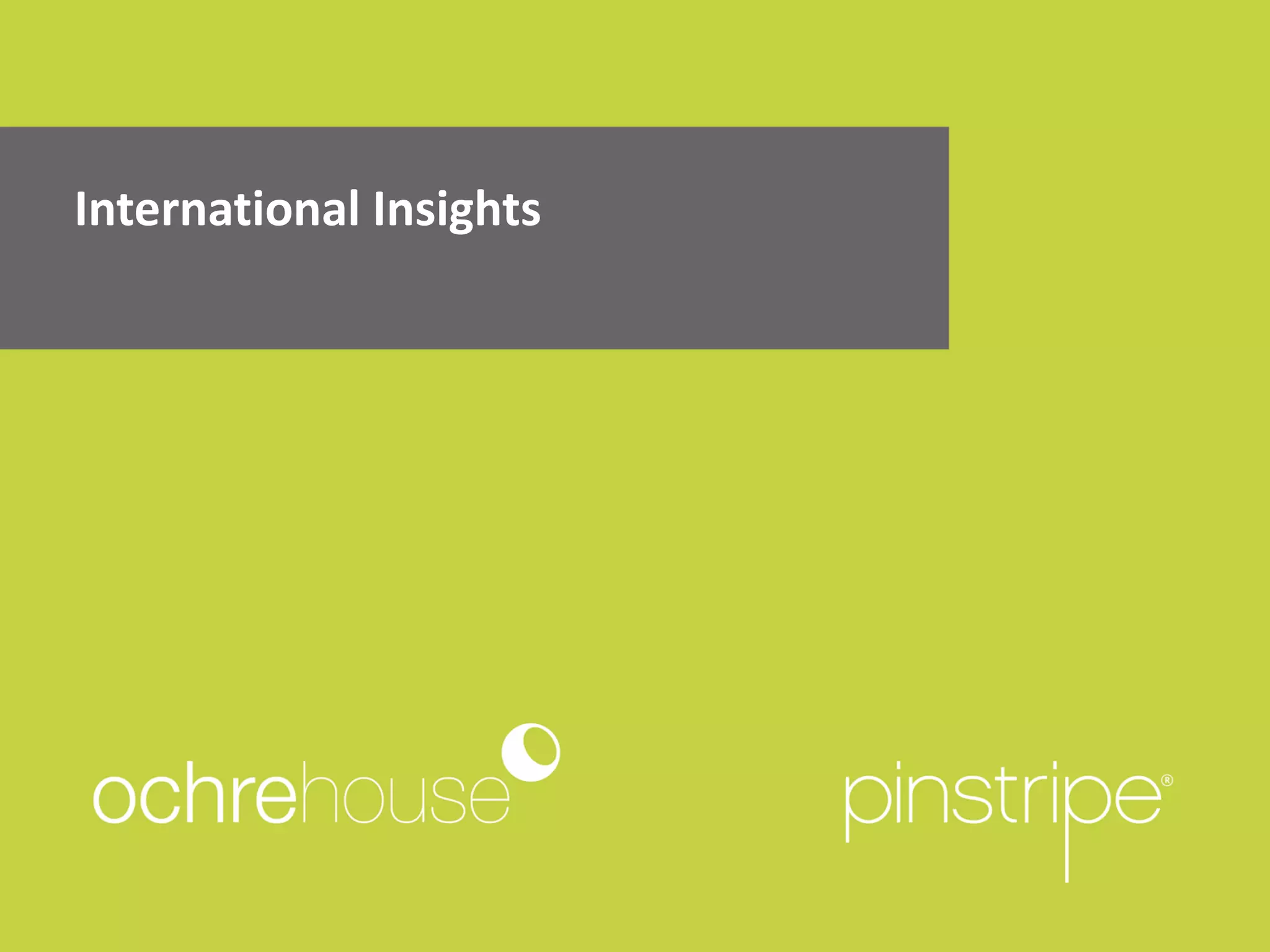 International Insights
 