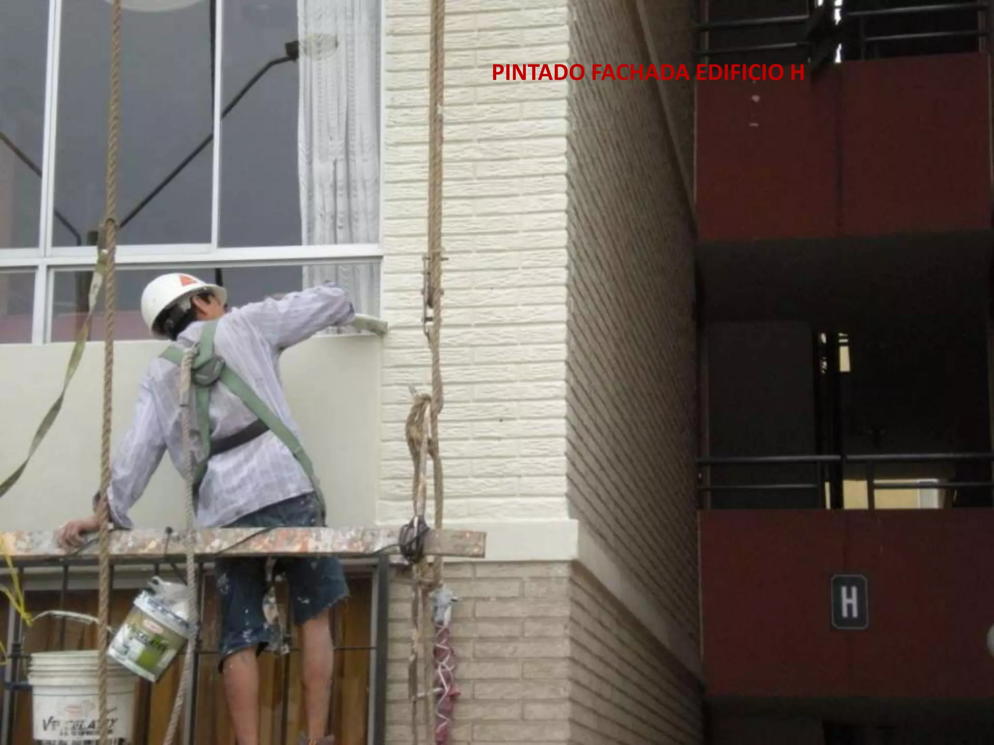 PINTADO FACHADA EDIFICIO H
 