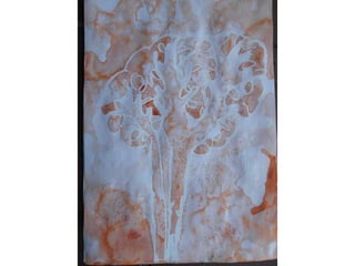 Pintant al jardins de l’escola