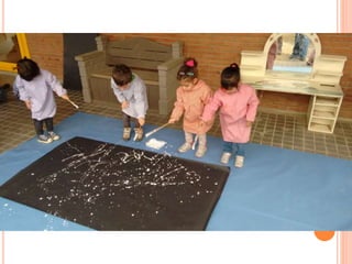 Pintem com en jackson pollock tecnica esquitx