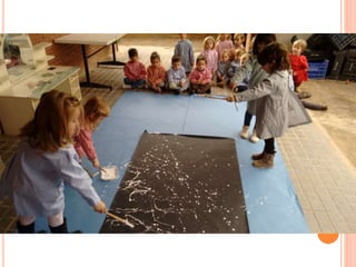 Pintem com en jackson pollock tecnica esquitx