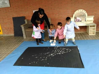 Pintem com en jackson pollock tecnica esquitx