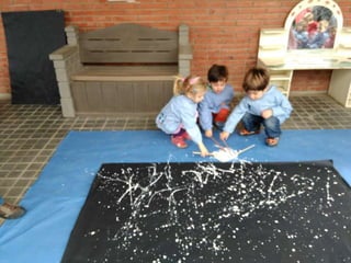 Pintem com en jackson pollock tecnica esquitx