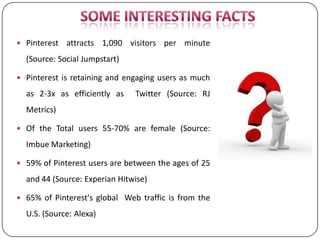 Introduction to Pinterest | PDF | Social Networking | Internet