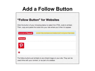 Add a Follow Button
 