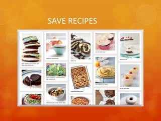SAVE RECIPES
 