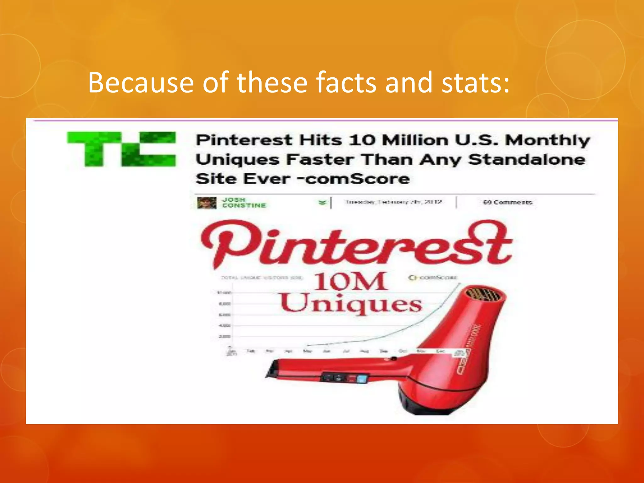 Because of these facts and stats:
 