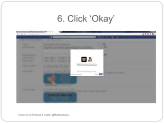 6. Click ‘Okay’ 
Follow me on Pinterest & Twitter: @Myofficebooks 
 