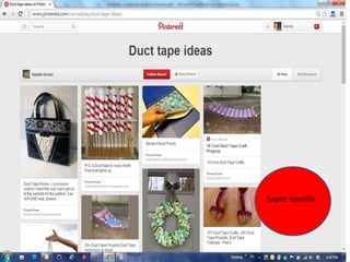 Be super specific 
Super specific 
 