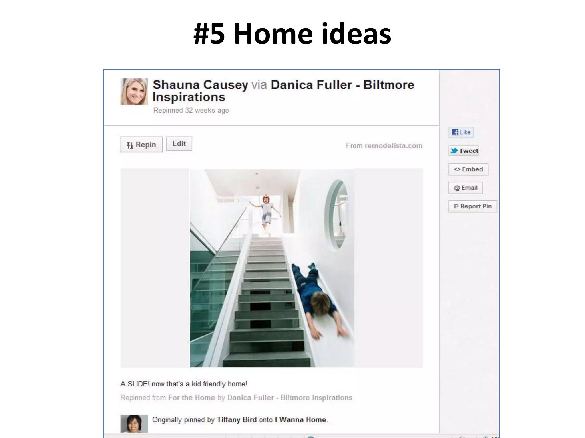 #5 Home ideas
 