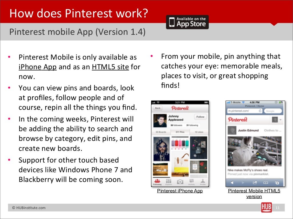 How Does Pinterest WorkPinterest Mobile