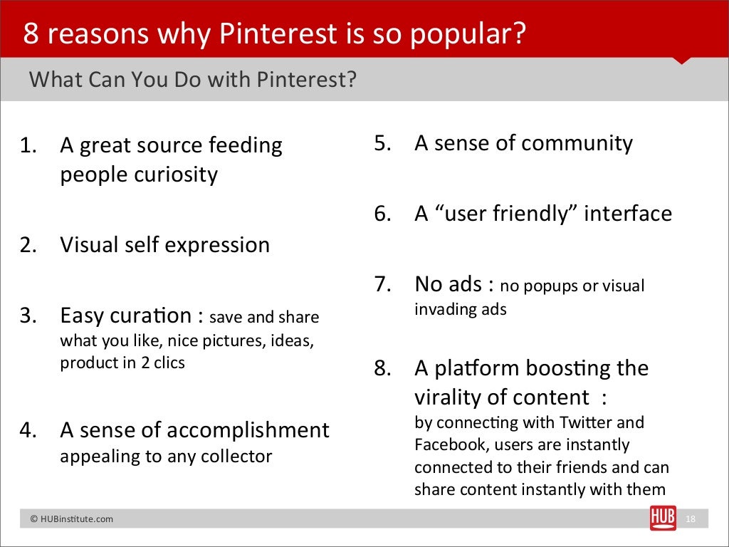 8 Reasons Why Pinterest Is