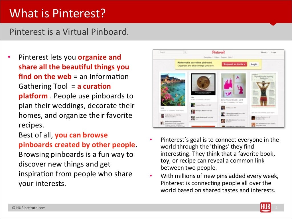 What Is PinterestPinterest Is A