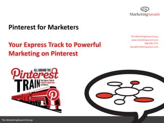 Pinterest for Marketers