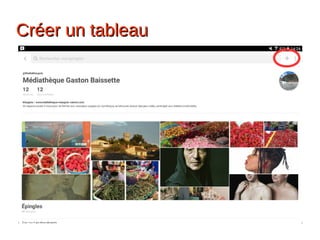 Créer un tableauCréer un tableau
 