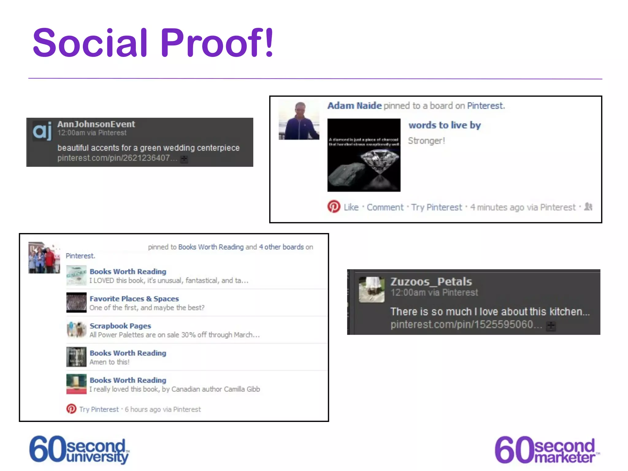 Social Proof!
 