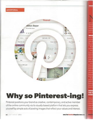 Why So Pinteresting - The Franchise Magazine Mena
