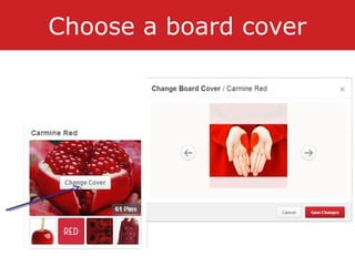 Choose a board cover
 