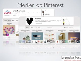 Merken op Pinterest
 