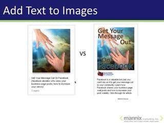 Add Text to Images




                     Melanie Duncan
 