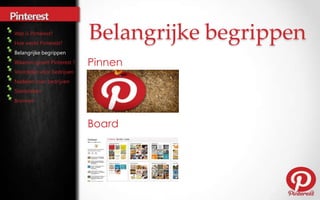 Belangrijke begrippen
Belangrijke begrippen
 