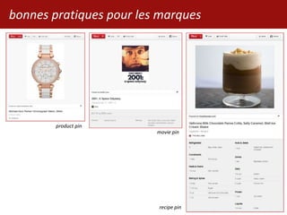 bonnes pratiques pour les marques
product pin
movie pin
recipe pin
 