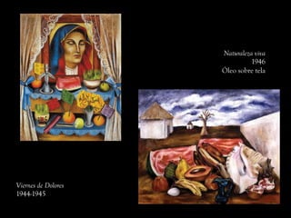 Viernes de Dolores
1944-1945
Naturaleza viva
1946
Óleo sobre tela
 