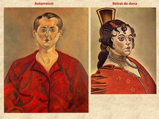 Autorretrat Retrat de dona
 