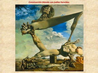 Construcción blanda con judías hervidas
 