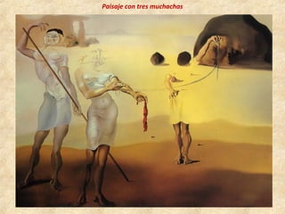 Paisaje con tres muchachas
 