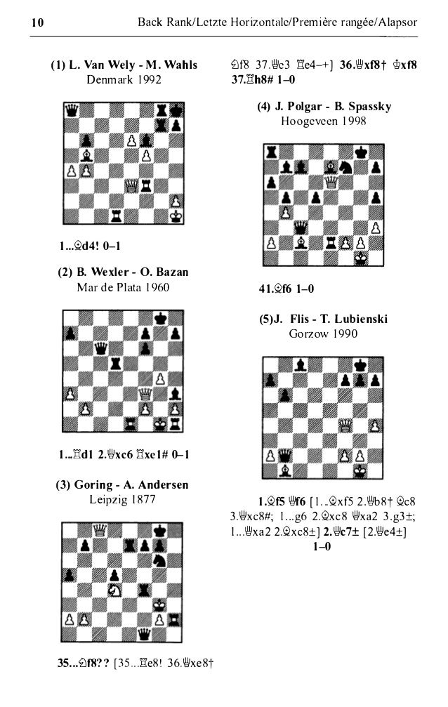 Pintèr the great book of chess combinations