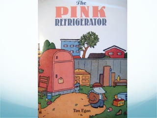 Pink refrigerator