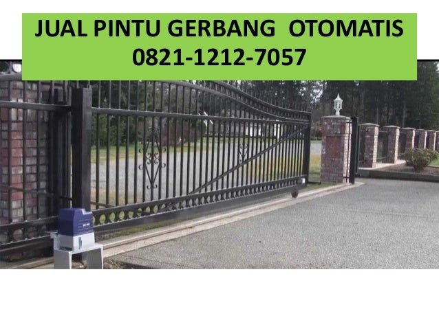 Jual Pintu Gerbang Otomatis Arduino  0821 1212 7057 