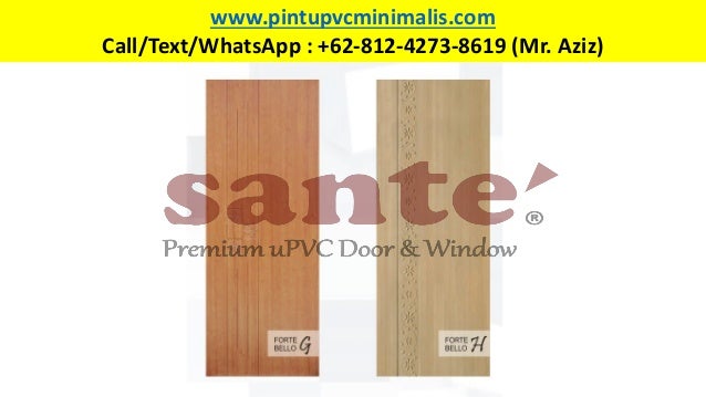 Wa 62 812 4273 8619 Jenis Pintu Tandas Pvc